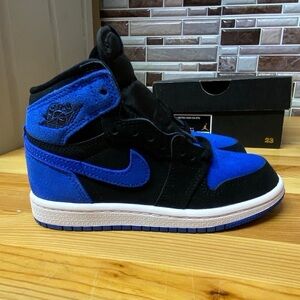 Jordan 1 High Royal Reimagined Pre School Size 11c Kids FD1412-042